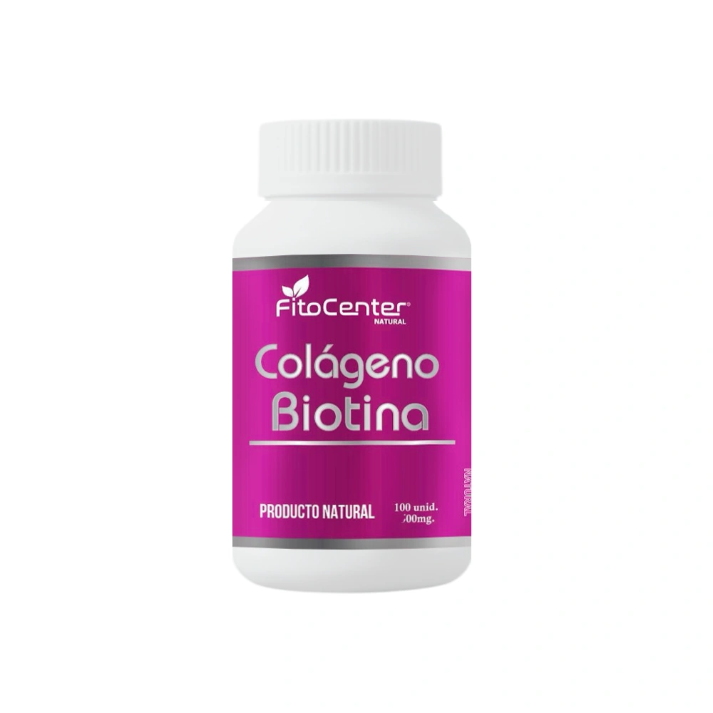 colageno-biotina-capsula COLAGENO BIOTINA CAPSULAS FITOCENTER NATURAL - Imagen 1